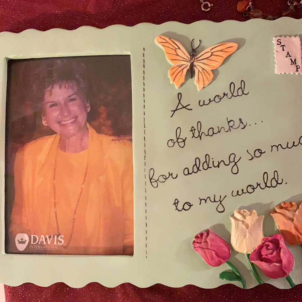 Postcard picture frame